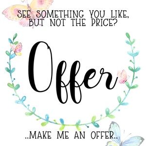 🌻Always OPEN to OFFERS🌻